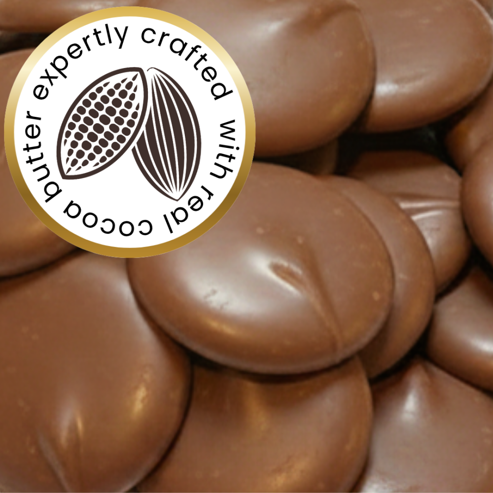 Chocolate Buttons Pure Milk — Chocolate Coatings — RELIANZ