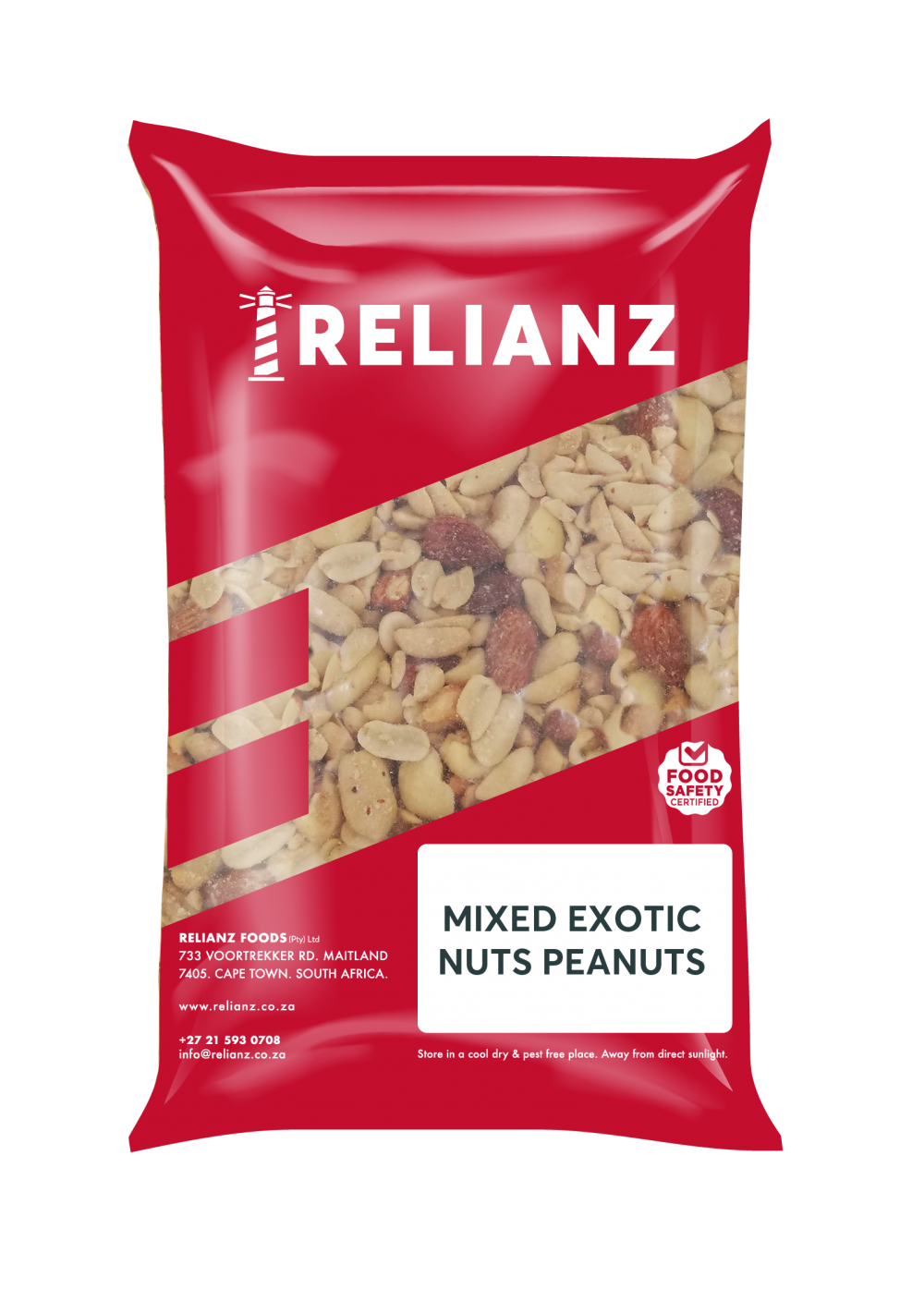 Mixed Nuts Peanuts Raw — Nut Mixes — RELIANZ