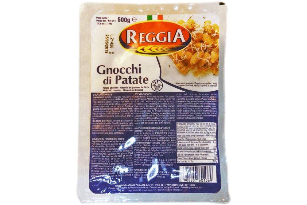 Gnocchi Potato — Dried Pasta — RELIANZ