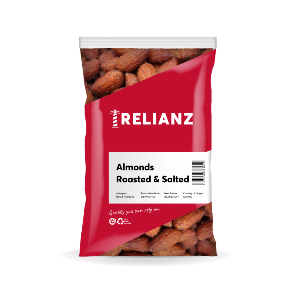 Almonds Roasted & Salted — Almonds — RELIANZ