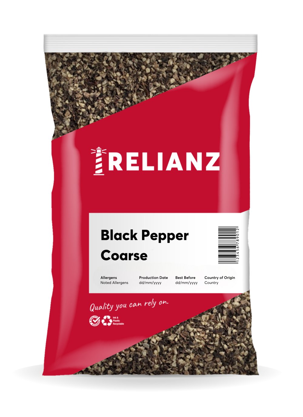 Black Pepper Coarse — Spices — RELIANZ