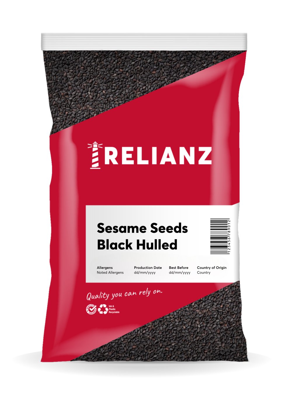 Sesame Black Seeds — Sesame Seeds — RELIANZ