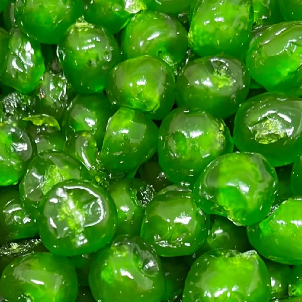 Cherries Green Whole — Glacé / Sugared Fruit — RELIANZ