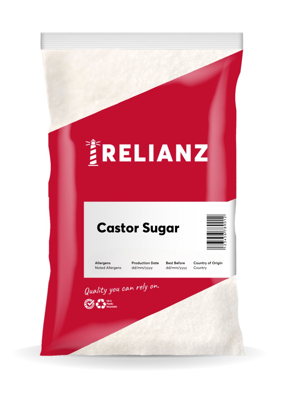 Castor Sugar — Specialist Sugars — RELIANZ