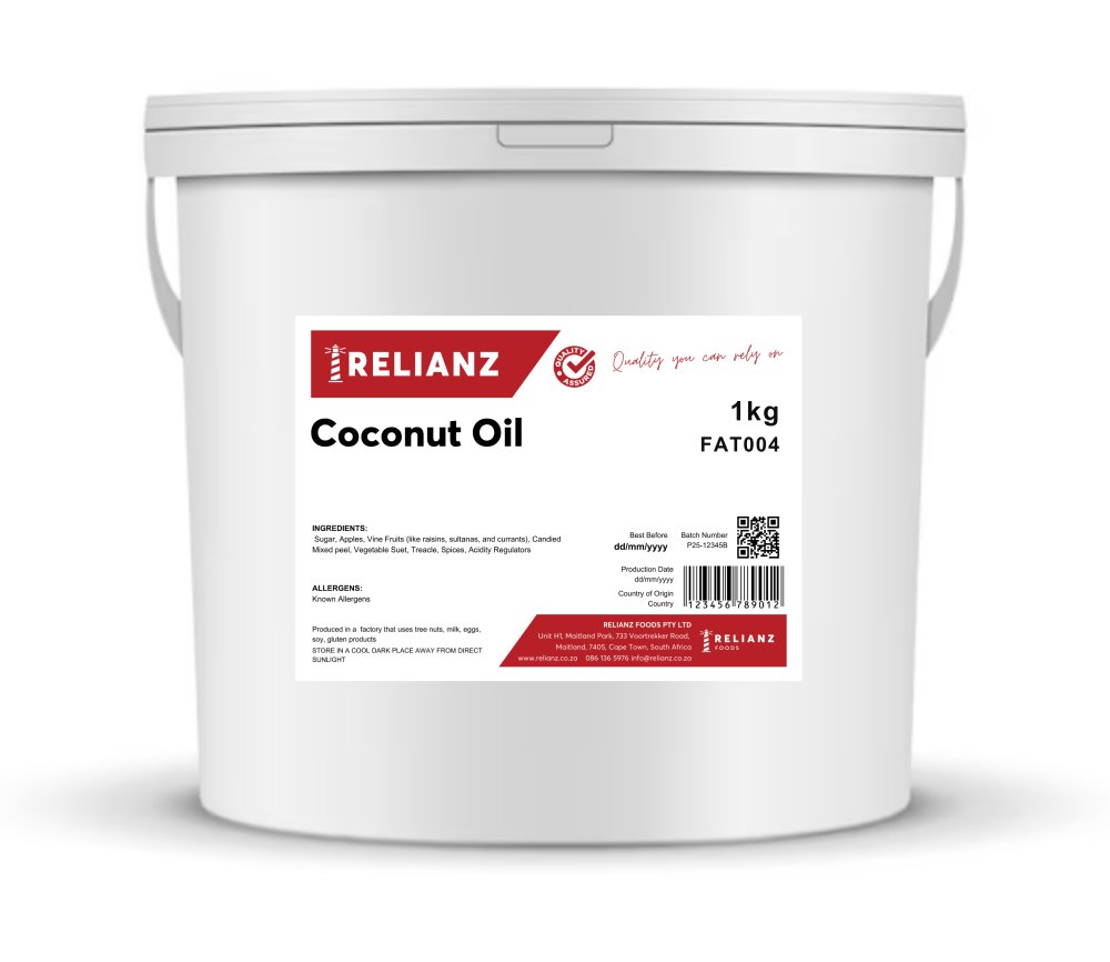 Coconut Oil — Oil — RELIANZ