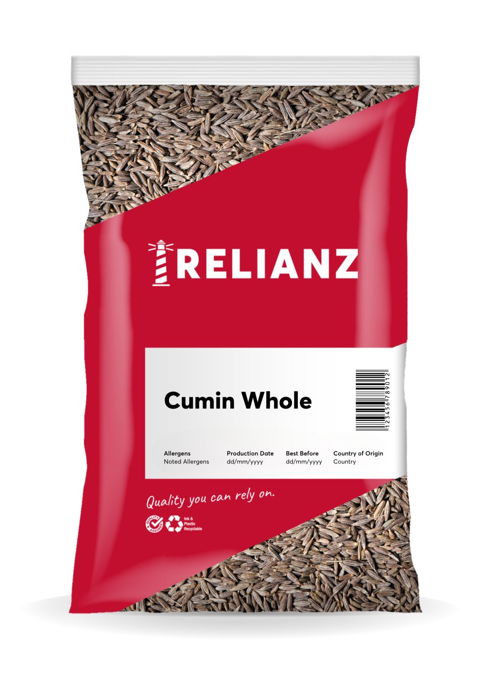 Cumin Jeera Whole — Spices — RELIANZ