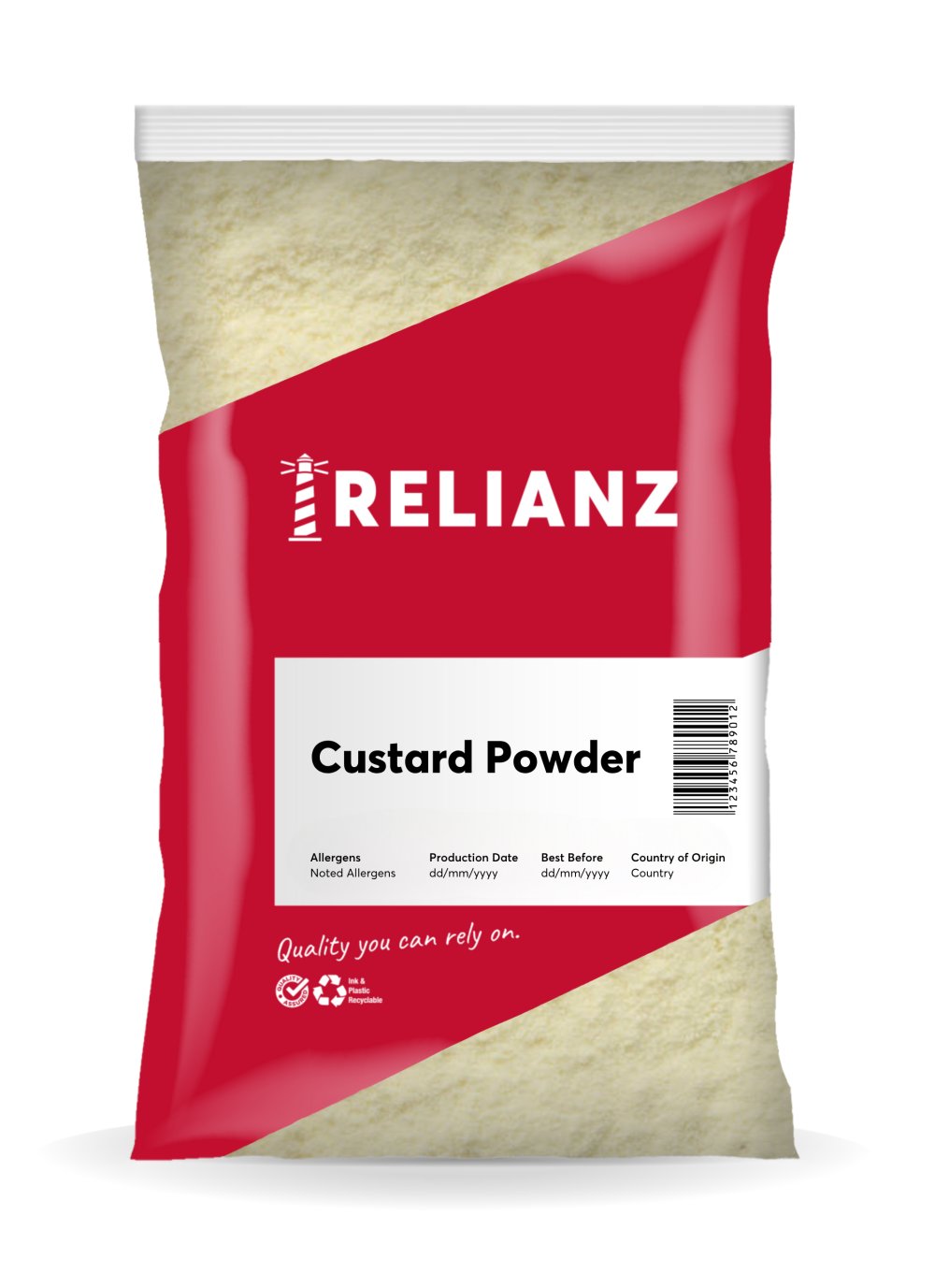 Custard Powder — Fillings — RELIANZ