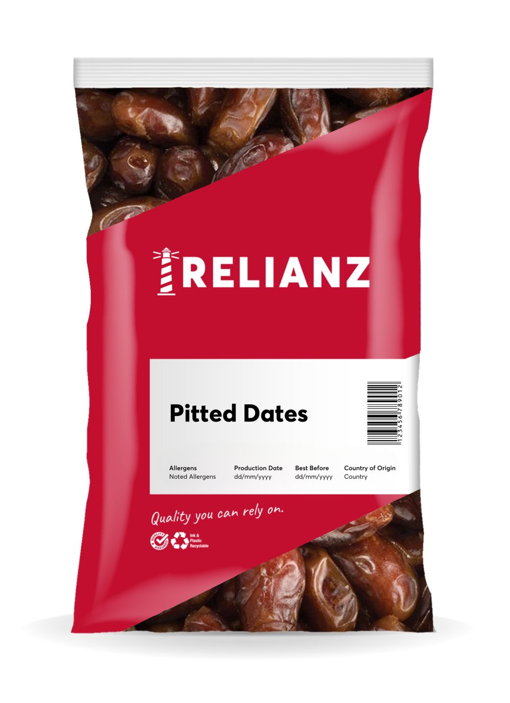 Dates Pitted — Dried Fruit — RELIANZ