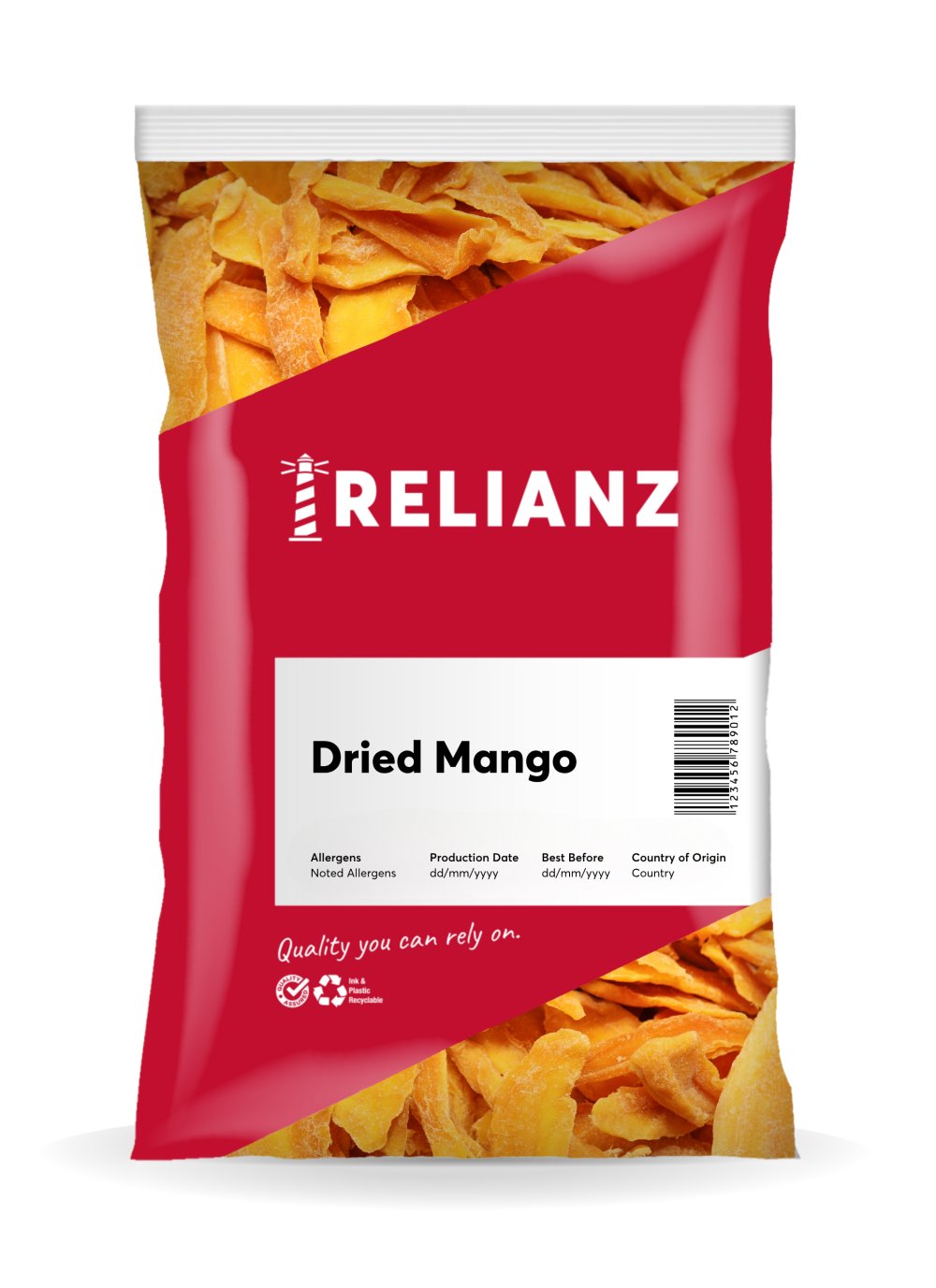 Mango Dried — Dried Fruit — RELIANZ