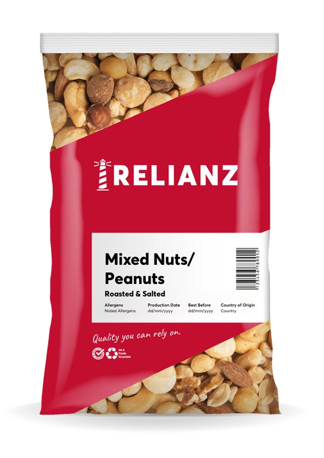 Mixed Nuts Exotic Roasted & Salted — Nut Mixes — RELIANZ