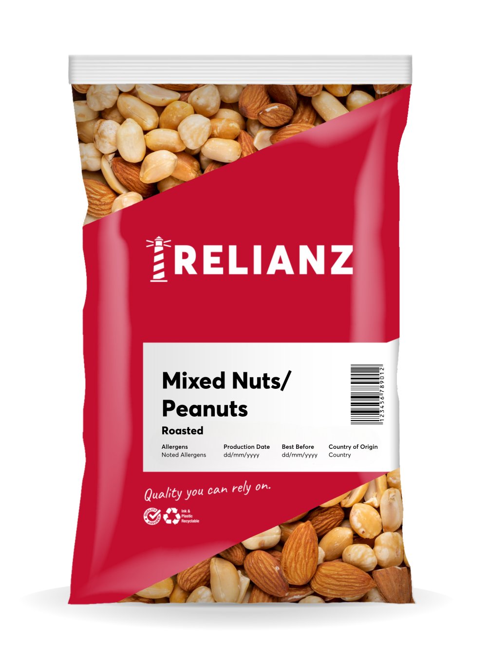 Mixed Nuts / Peanuts Roasted — Nut Mixes — RELIANZ