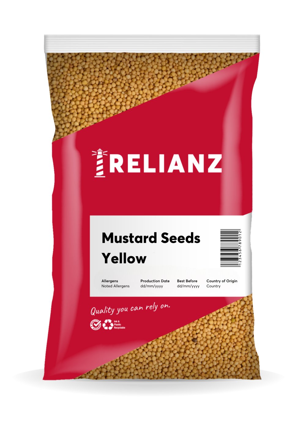 Mustard Seeds Yellow — Spices — RELIANZ