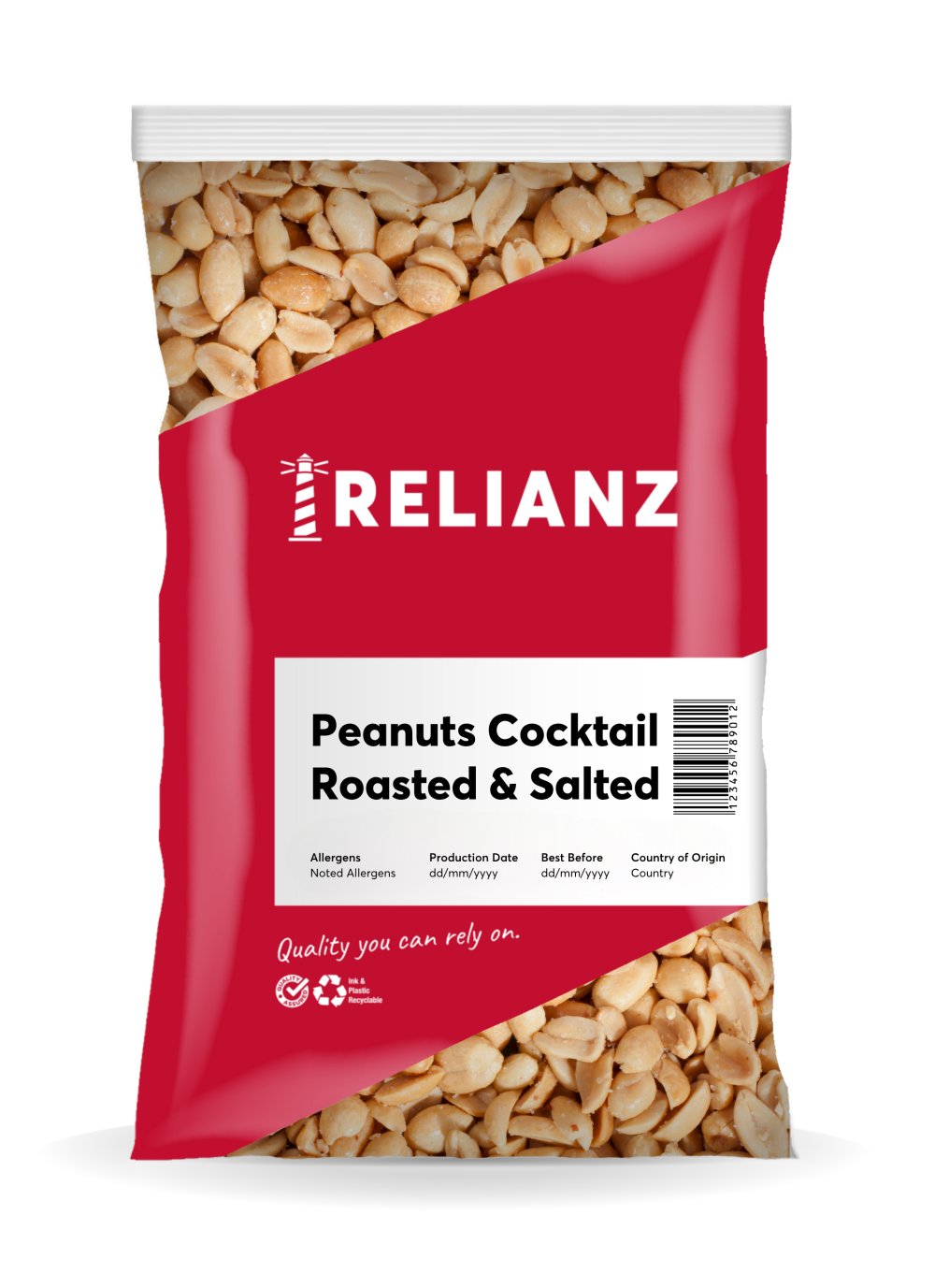 Peanuts Cocktail Roasted & Salted — Peanuts — RELIANZ