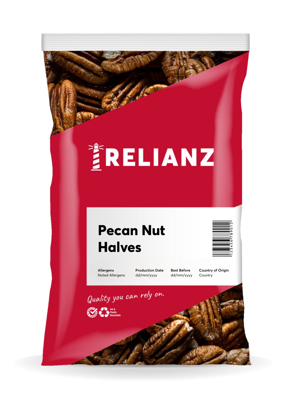 Pecan Nut Halves — Pecan Nuts — RELIANZ