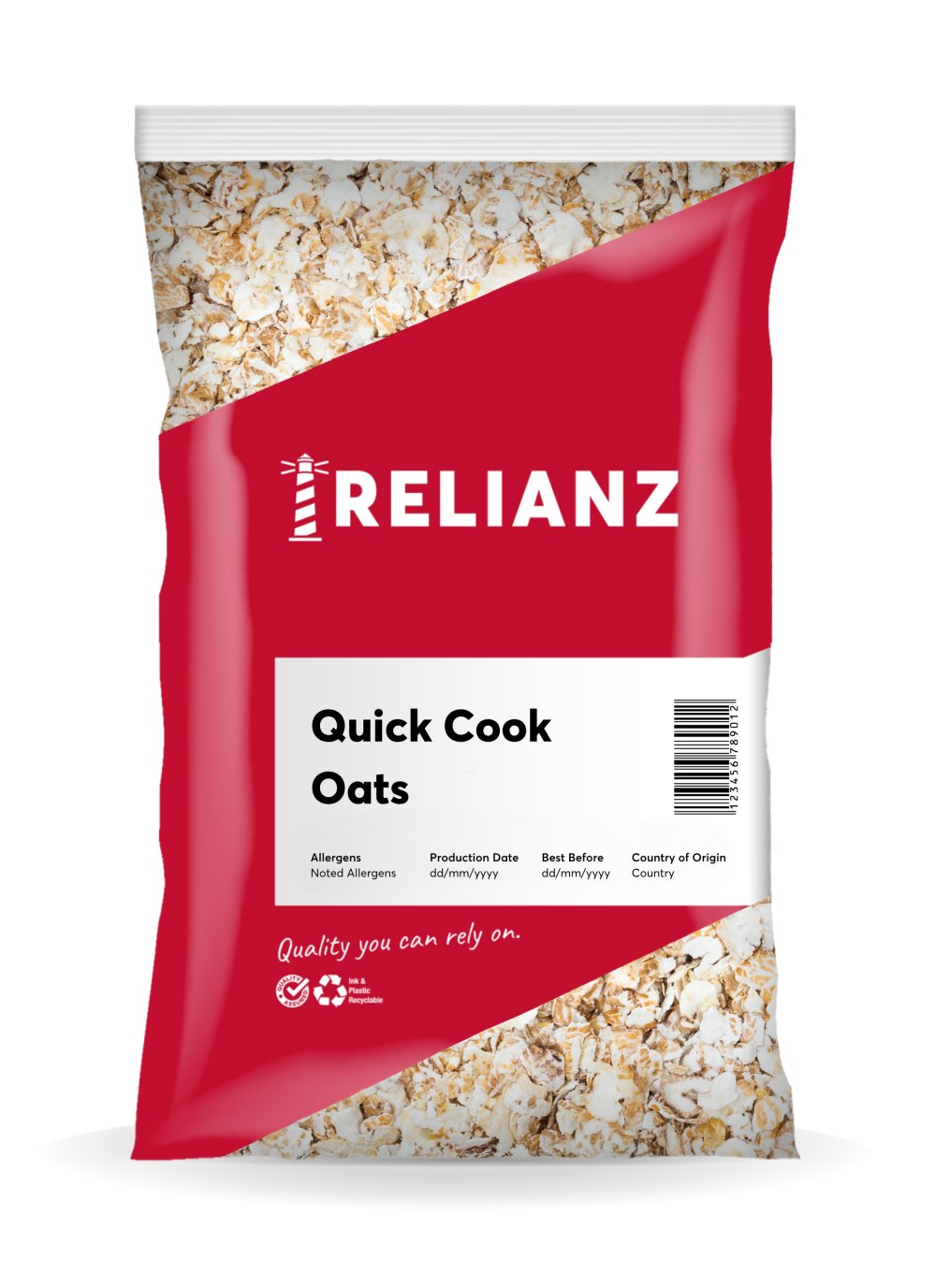 Oats Quick Cook — Oats — RELIANZ