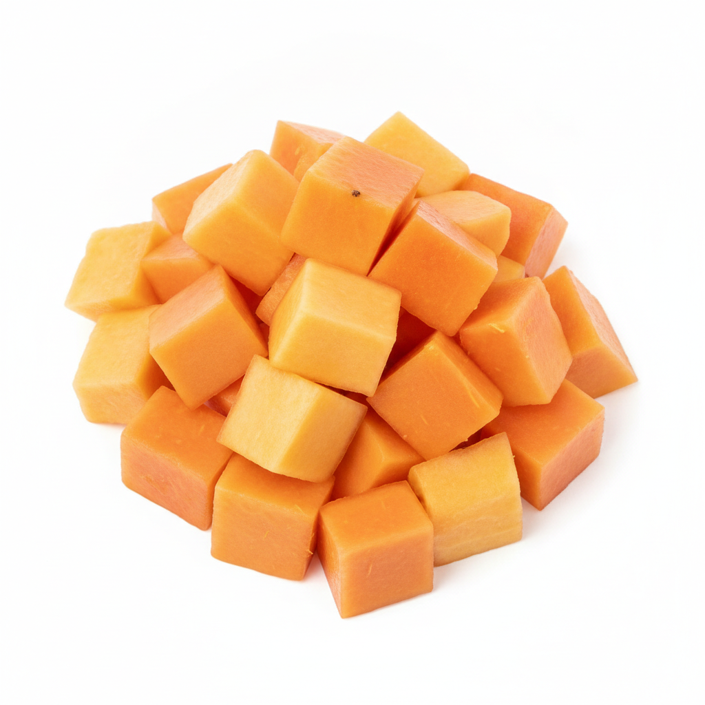 Papaya Fruit Cubes