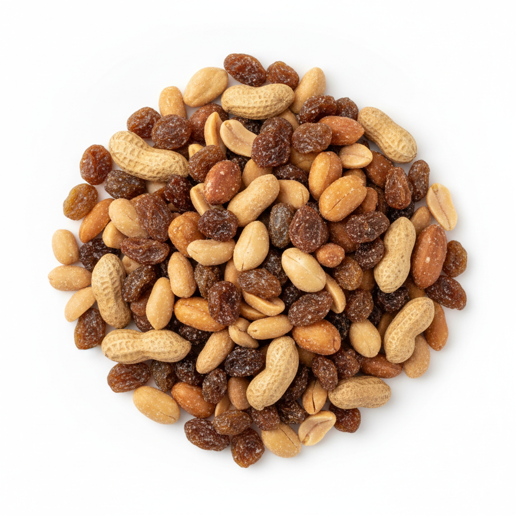 Peanuts & Raisins Cocktail Mix Salted — Nut Mixes — RELIANZ