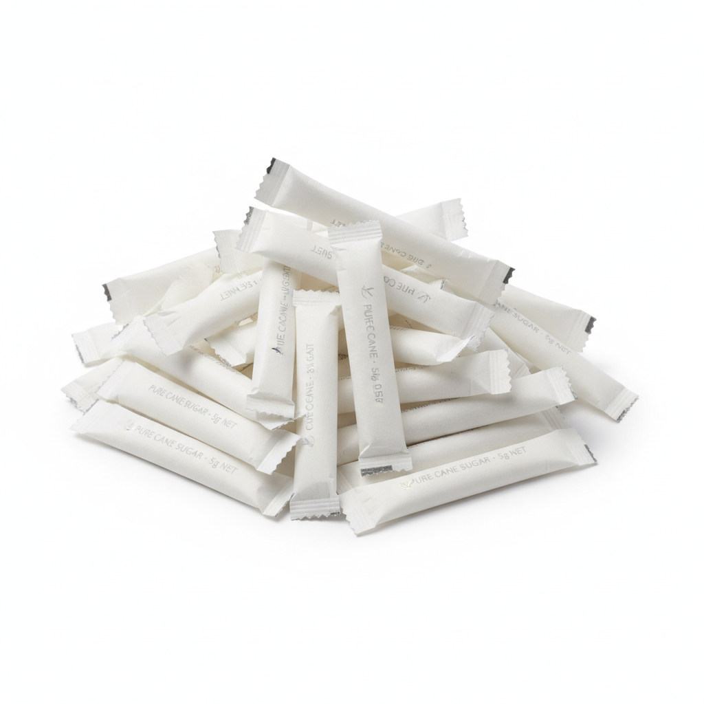 Sugar Tubes/Sticks White